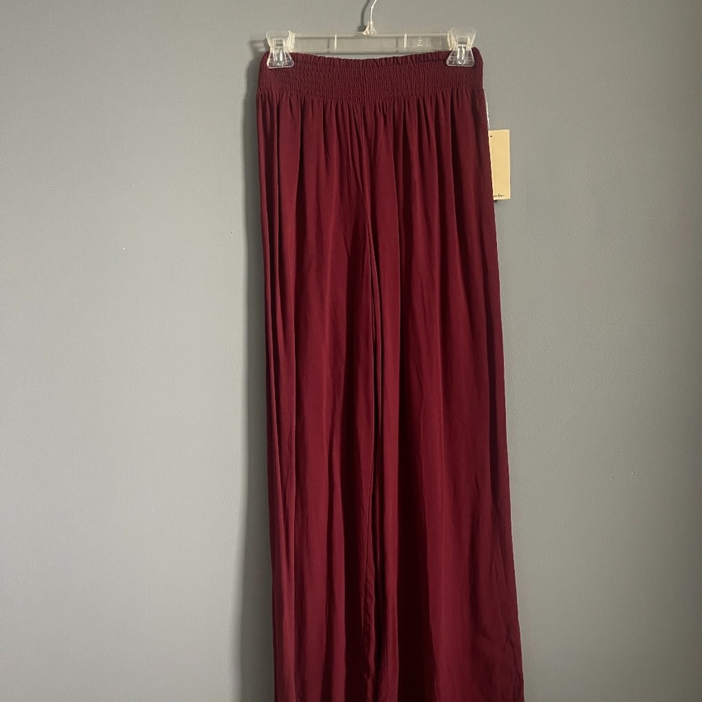 Burgundy dress pants